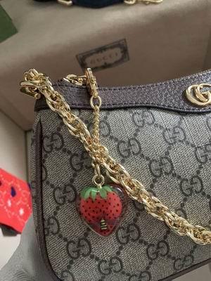 Replica Gucci Bags 1:1 GG 735132啡色 25x15.5x6cm ww