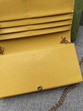 Replica Gucci Bags 1:1 WL676155黄 19X10X4