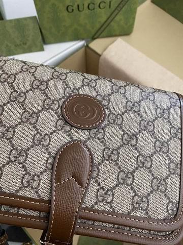Replica Gucci Bags 1:1 Gucci 671620杏棕 20x17x8cm ww