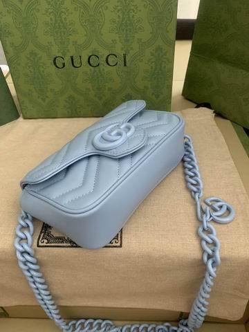 Replica Gucci Bags 1:1 Gucci Marmont 699757 16.5x10.2x5.1cm ww4色