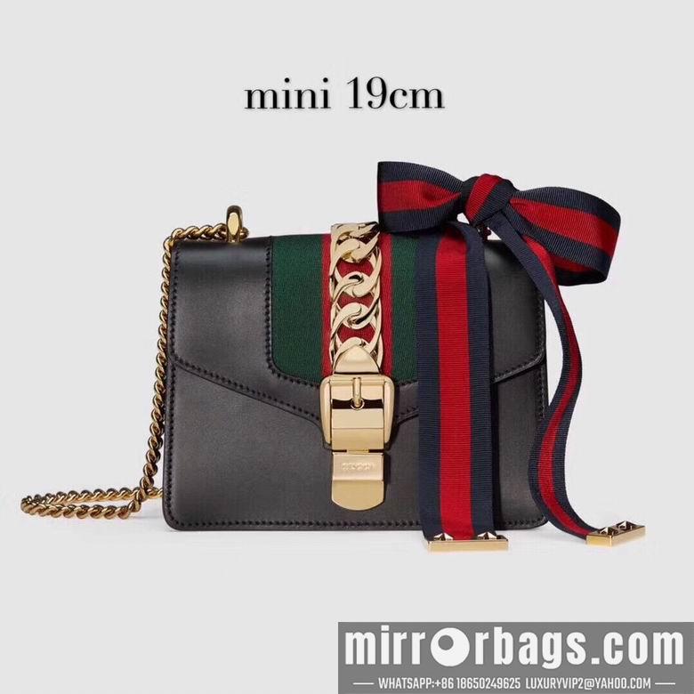 Replica Gucci Bags 1:1 431666 18.5X15X7.5cm DF 2colour