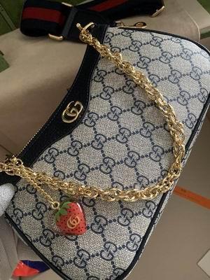 Replica Gucci Bags 1:1 GG 735132啡色 25x15.5x6cm ww