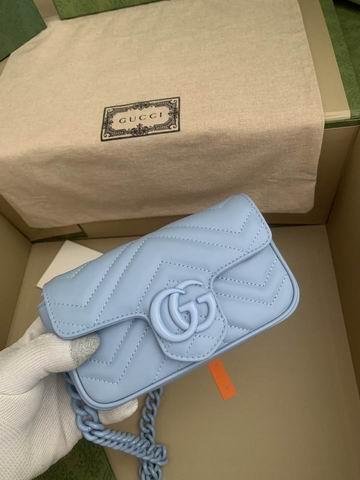 Replica Gucci Bags 1:1 Gucci Marmont 699757 16.5x10.2x5.1cm ww4色