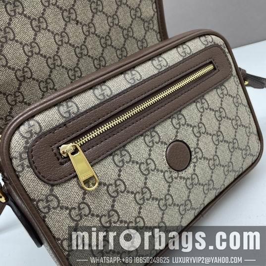 Replica Gucci Bags 1:1 Gucci 米色-乌木色23x17x7cm ww