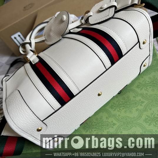 Replica Gucci Bags 1:1 Gucci 715772白皮27x18x14cm CN