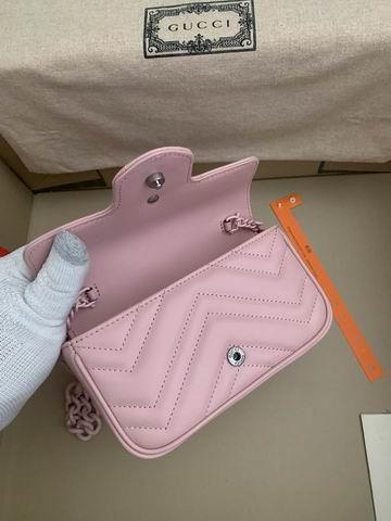 Replica Gucci Bags 1:1 Gucci Marmont 699757 16.5x10.2x5.1cm ww4色