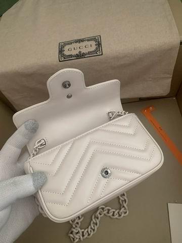 Replica Gucci Bags 1:1 Gucci Marmont 699757 16.5x10.2x5.1cm ww4色