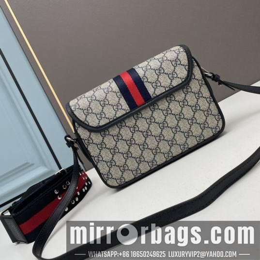 Replica Gucci Bags 1:1 Gucci 米色-乌木色23x17x7cm ww