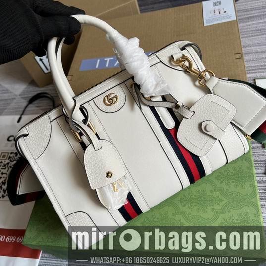 Replica Gucci Bags 1:1 Gucci 715772白皮27x18x14cm CN