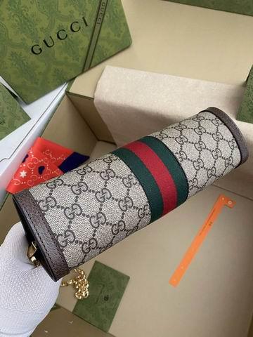 Replica Gucci Bags 1:1 Gucci 503877啡pvc 26x17x8cm ww