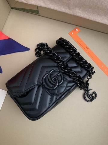 Replica Gucci Bags 1:1 Gucci Marmont 699757 16.5x10.2x5.1cm ww4色