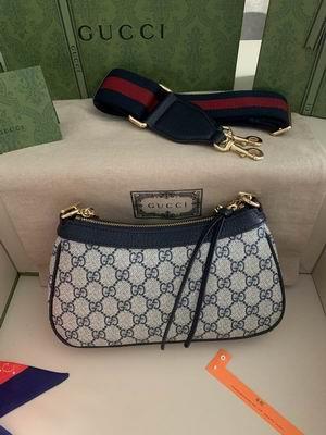 Replica Gucci Bags 1:1 GG 735132啡色 25x15.5x6cm ww