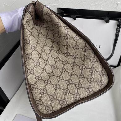 Replica Gucci Bags 1:1 WD524537啡色 33X24.5X17.5
