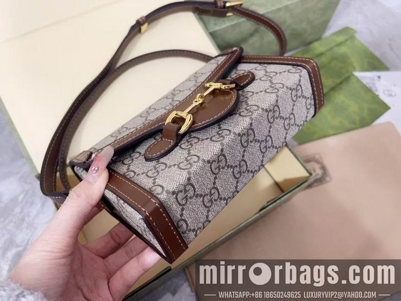 Replica Gucci Bags 1:1 GG Horsebit 699096 18cm ww