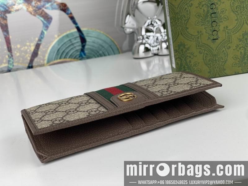 Replica Gucci Bags 1:1 GG 672987咖色 9x17.5cm zy