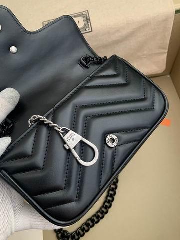Replica Gucci Bags 1:1 Gucci Marmont 699757 16.5x10.2x5.1cm ww4色