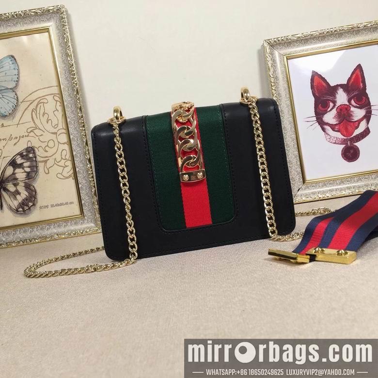 Replica Gucci Bags 1:1 431666 18.5X15X7.5cm DF 2colour