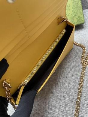 Replica Gucci Bags 1:1 WL676155黄 19X10X4
