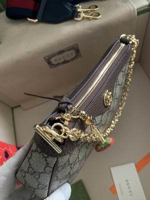 Replica Gucci Bags 1:1 GG 735132啡色 25x15.5x6cm ww
