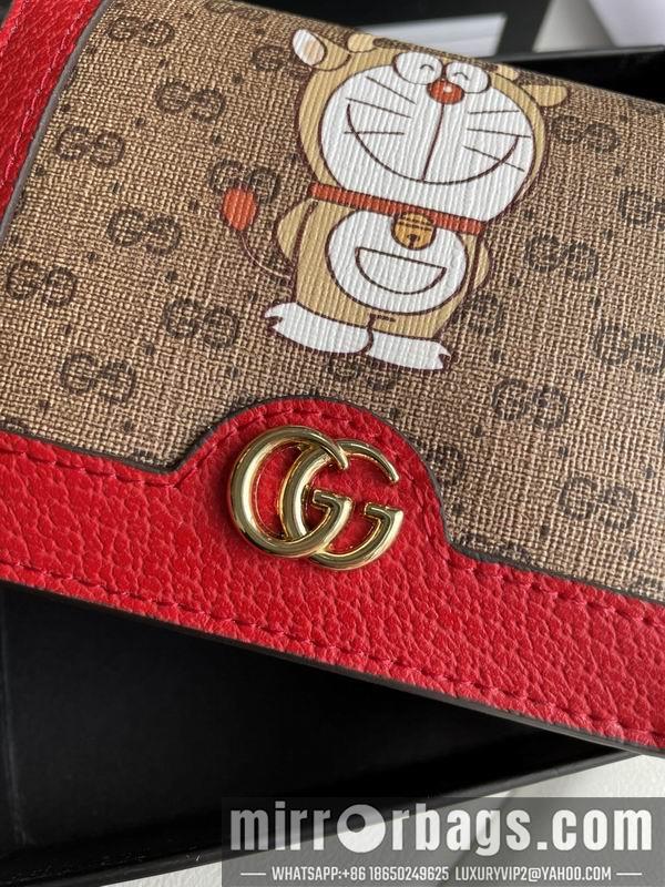 Replica Gucci Bags 1:1 Doraemon x Gucci 654541 11X8.5X3cm ZY