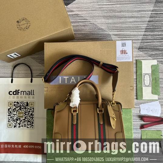 Replica Gucci Bags 1:1 Gucci 715772棕 27x18x14cm CN