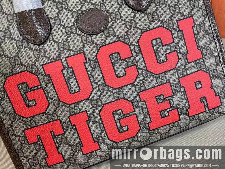 Replica Gucci Bags 1:1 WD659983啡丝印 31X26.5X14
