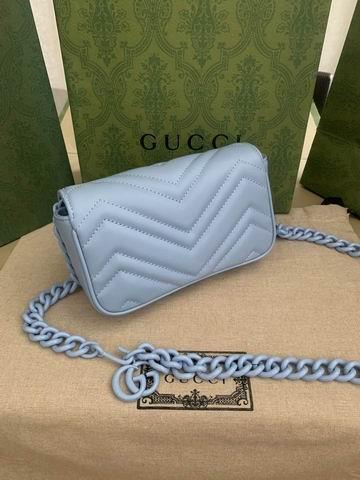 Replica Gucci Bags 1:1 Gucci Marmont 699757 16.5x10.2x5.1cm ww4色