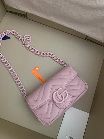 Replica Gucci Bags 1:1 Gucci Marmont 699757 16.5x10.2x5.1cm ww4色