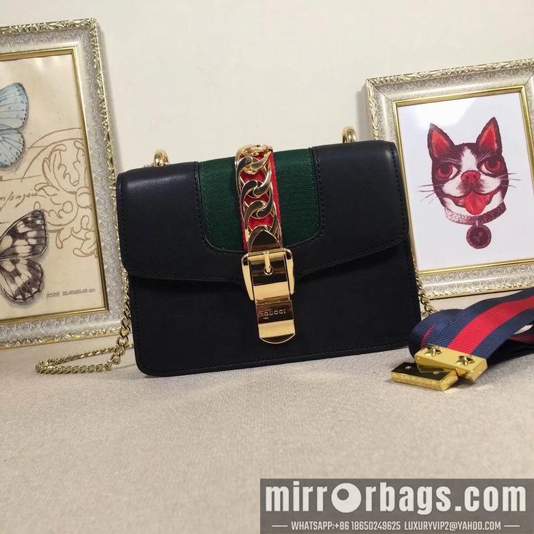 Replica Gucci Bags 1:1 431666 18.5X15X7.5cm DF 2colour