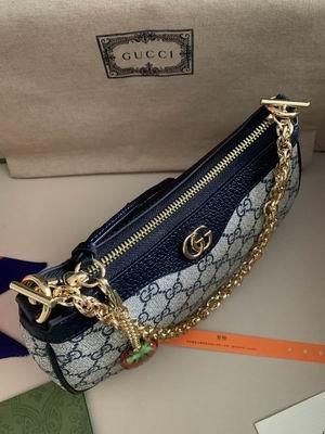 Replica Gucci Bags 1:1 GG 735132啡色 25x15.5x6cm ww