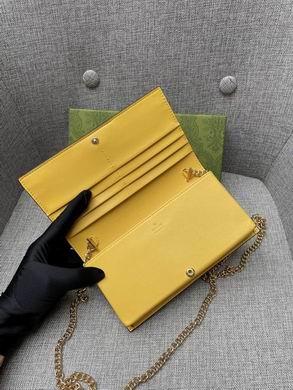 Replica Gucci Bags 1:1 WL676155黄 19X10X4
