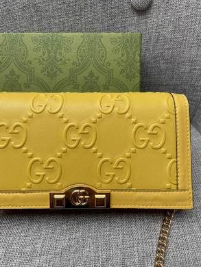 Replica Gucci Bags 1:1 WL676155黄 19X10X4