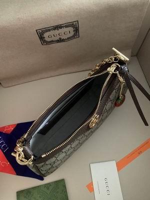 Replica Gucci Bags 1:1 GG 735132啡色 25x15.5x6cm ww