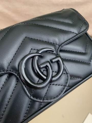 Replica Gucci Bags 1:1 Gucci Marmont 699757 16.5x10.2x5.1cm ww4色