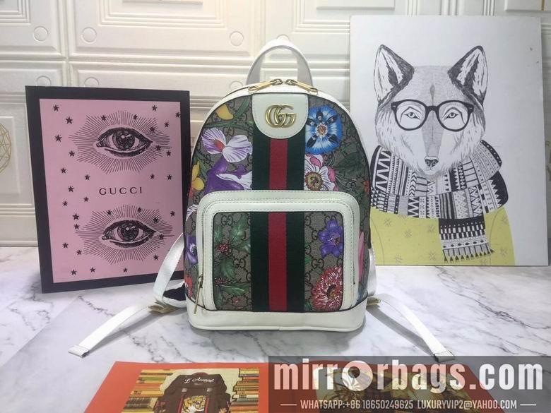 Replica Gucci Bags 1:1 WD547965花草白 22X29X14