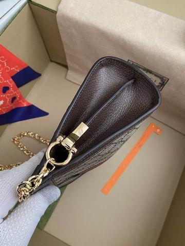 Replica Gucci Bags 1:1 Gucci 503877啡pvc 26x17x8cm ww