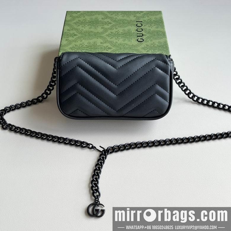 Replica Gucci Bags 1:1 699757 16.5X9.5X4.5cm DF 4colour