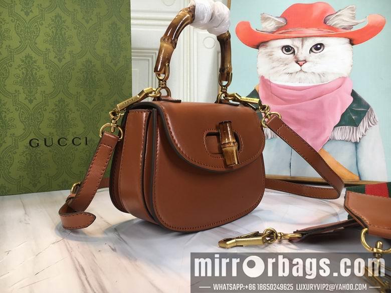 Replica Gucci Bags 1:1 Bamboo 686864 17X12X7.5cm DF 2colour
