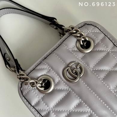 Replica Gucci Bags 1:1 696123 16X19X7cm DF 3colour