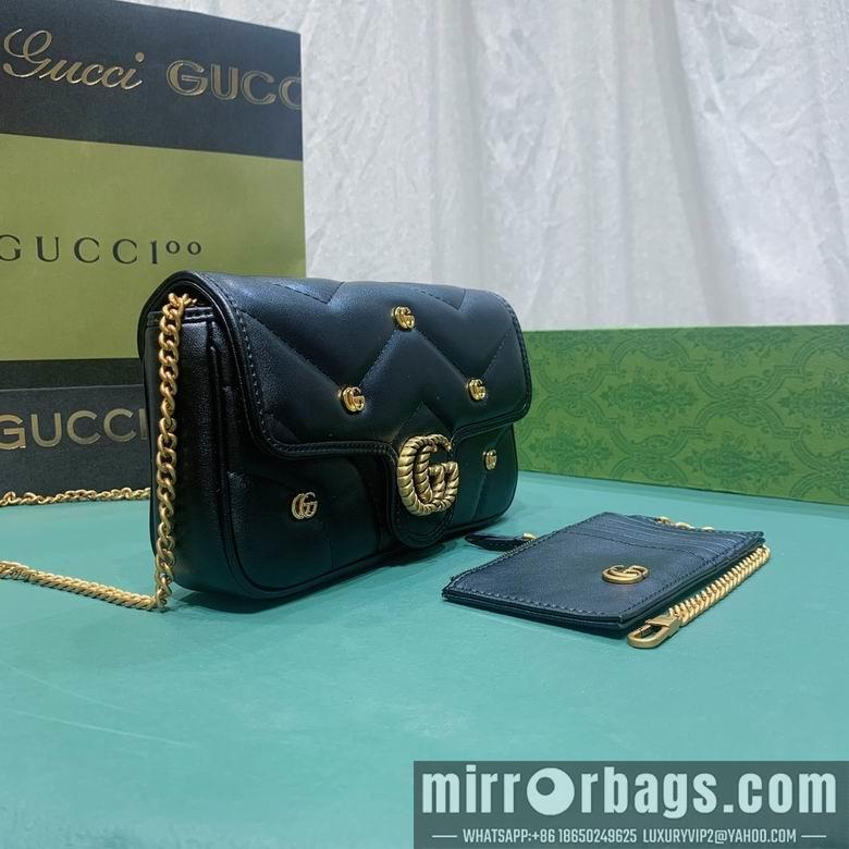 Replica Gucci Bags 1:1 768293 12X21X5cm DF 2colour