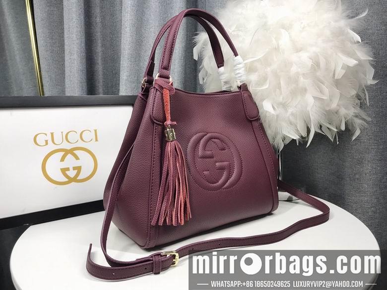 Replica Gucci Bags 1:1 WD336751紫色 30X26X4