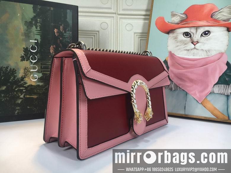 Replica Gucci Bags 1:1 WD400249红粉 28X18X9