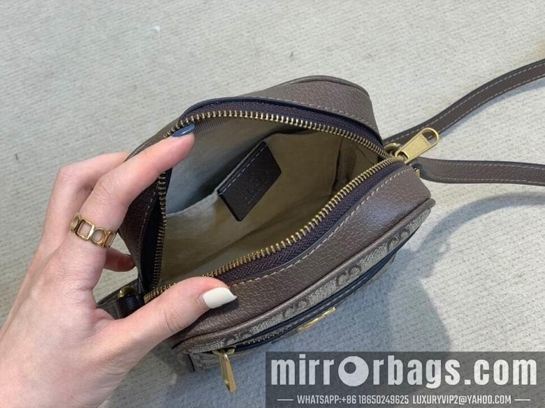 Replica Gucci Bags 1:1 Ophidia 598127 14.5X18X6cm DF 2colour