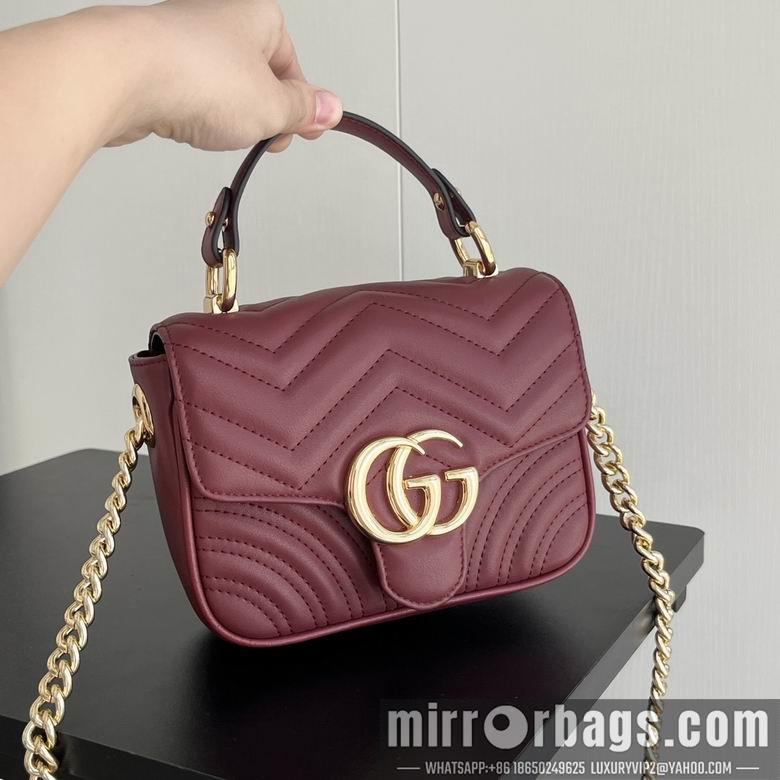 Replica Gucci Bags 1:1 811238 17X13X6cm DF 2colour