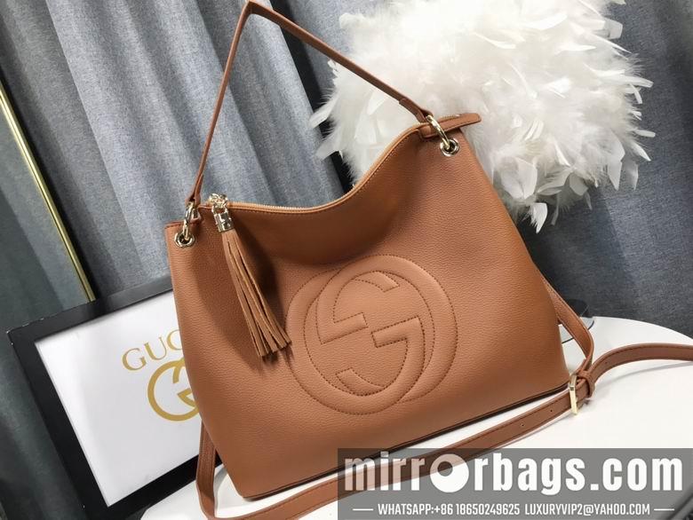 Replica Gucci Bags 1:1 WD408825棕色 35X30X15