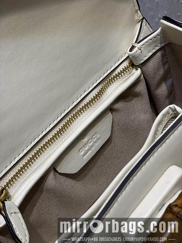 Replica Gucci Bags 1:1 WD675797白皮 21X15X7