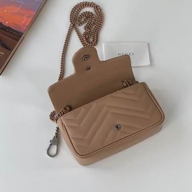Replica Gucci Bags 1:1 476433 16.5X10X4.5cm YG 4colour