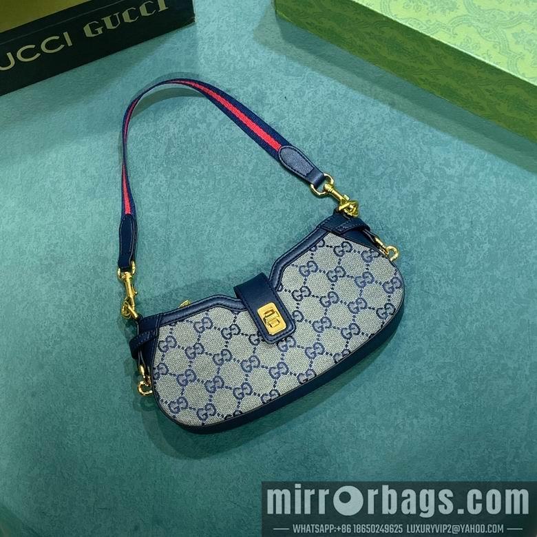 Replica Gucci Bags 1:1 Moon Side 786015 24X12X5cm DF 2colour