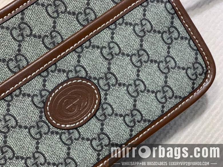Replica Gucci Bags 1:1 WD658572啡棕 22.5X14X7