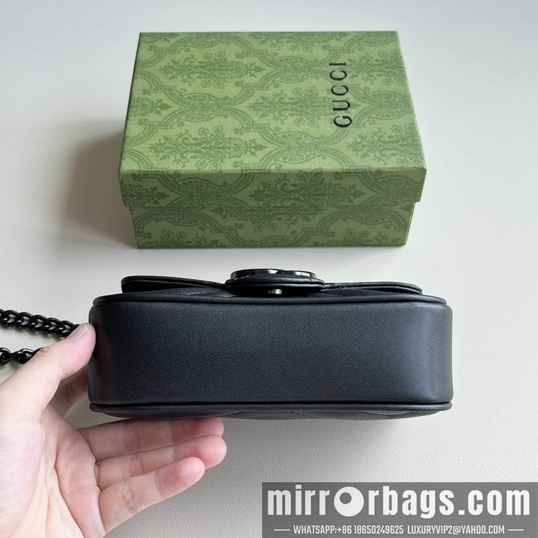Replica Gucci Bags 1:1 699757 16.5X9.5X4.5cm DF 4colour
